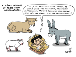 MESSAGE FROM AHMADINEJAD TO THE WORLD by Stephane Peray