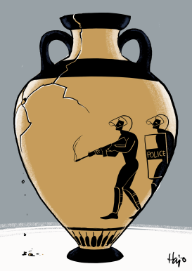 GREEK VASE by Hajo de Reijger