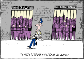 GRANUJAS DE WALL STREET  by Bob Englehart