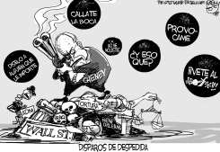 DISPAROS DE DESPEDIDA DE CHENEY by Pat Bagley