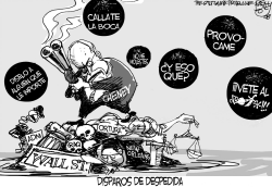 DISPAROS DE DESPEDIDA DE CHENEY by Pat Bagley