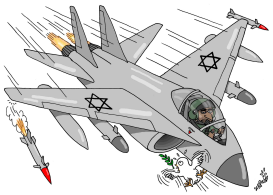 ISRAELI FIGHTER JET by Stephane Peray