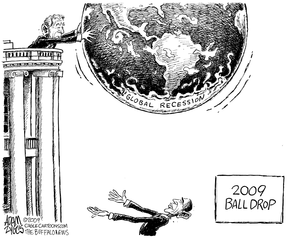  2009 BALL DROP by Adam Zyglis