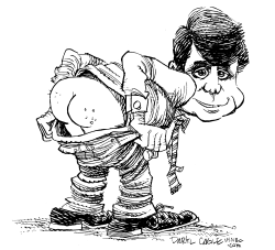 EL ASIENTO EN EL SENADO DEL GOBERNADOR BLAGOJEVICH by Daryl Cagle