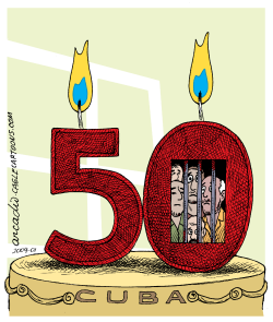 50 AñOS DE REVOLUCIóN EN CUBA COL by Arcadio Esquivel