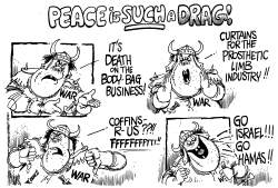 PEACE IS SUCH A DRAG by Mike Lane