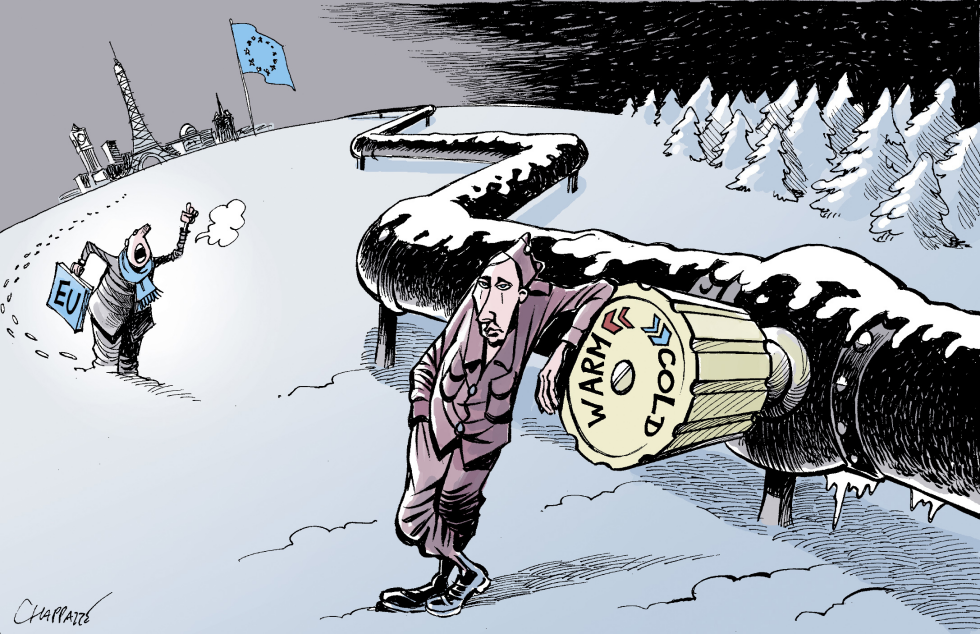  RUSSIA, ENERGY SUPERPOWER by Patrick Chappatte