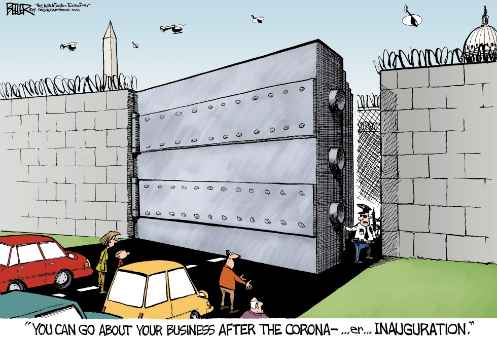  OBAMA INAUGURATION by Nate Beeler