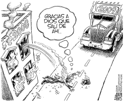 CRISIS AUTOMOTRIZ Y DE VIVIENDA by Adam Zyglis