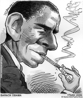 OBAMA SMOKES by Taylor Jones