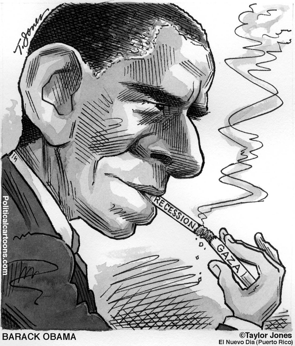  OBAMA SMOKES by Taylor Jones