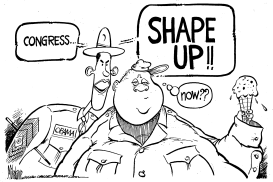 CONGRESS SHAPE UP by Mike Lane