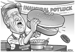 LOCAL MO-GOVERNOR JAY NIXON INAUGURAL POTLUCK by RJ Matson