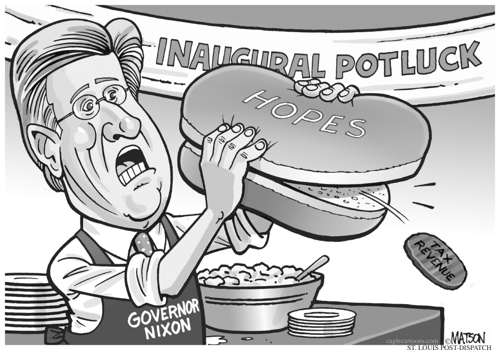  LOCAL MO-GOVERNOR JAY NIXON INAUGURAL POTLUCK by RJ Matson