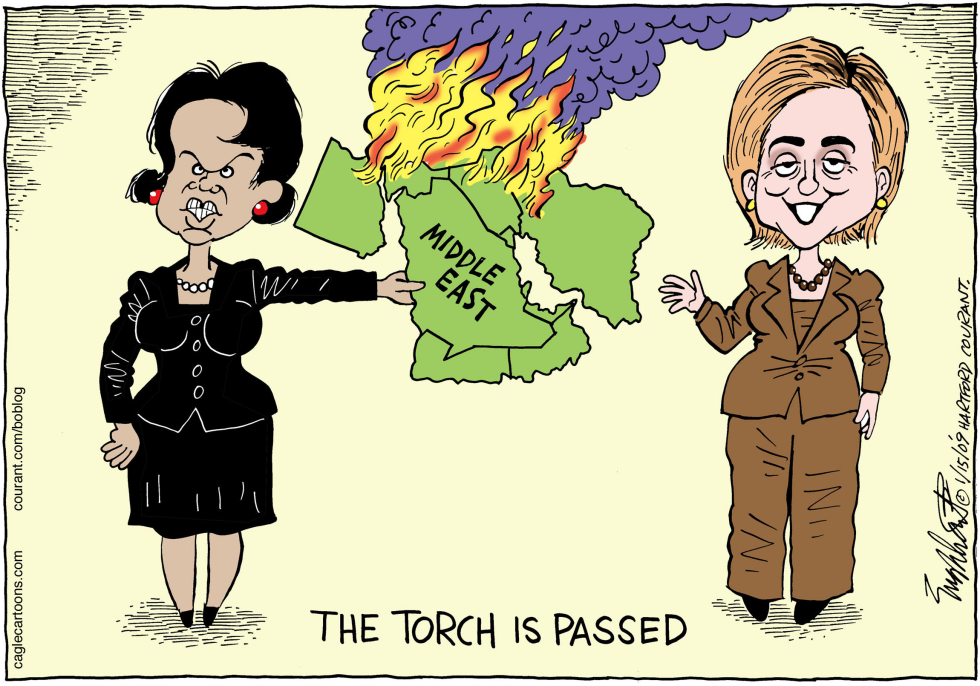  SECRETARIES OF STATE by Bob Englehart