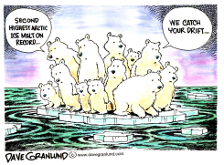 ARCTIC ICE MELT by Dave Granlund