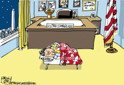 DURMIENDO CON CHAFFETZ by Pat Bagley