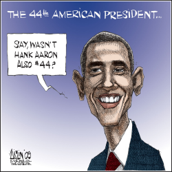 OBAMA INAUGURATION by Aislin