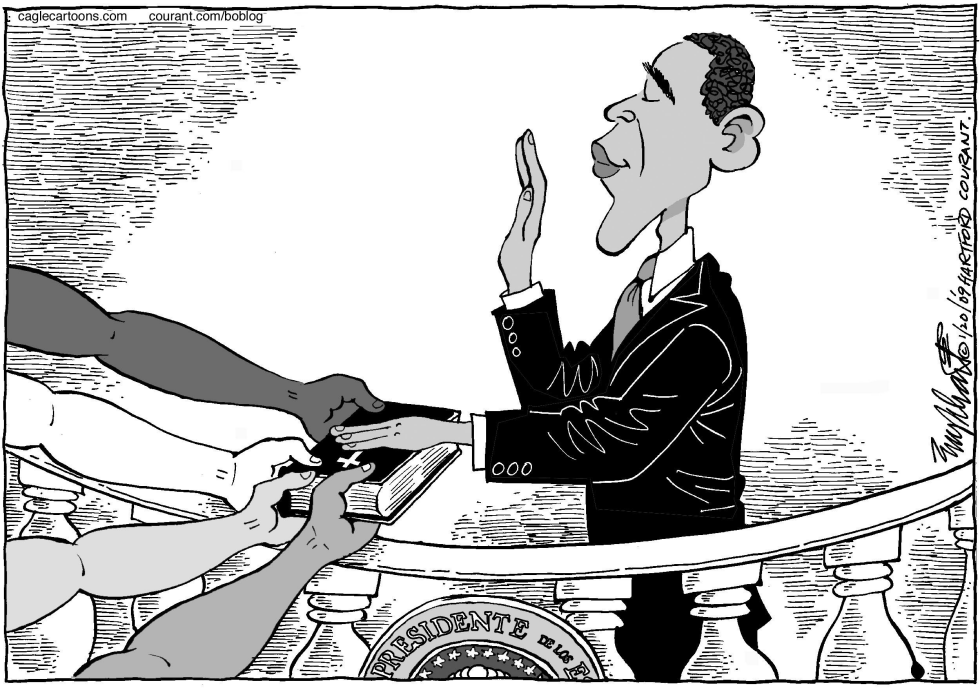  EL PRESIDENTE BARACK OBAMA by Bob Englehart