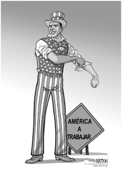 AMERICA A TRABAJAR by RJ Matson