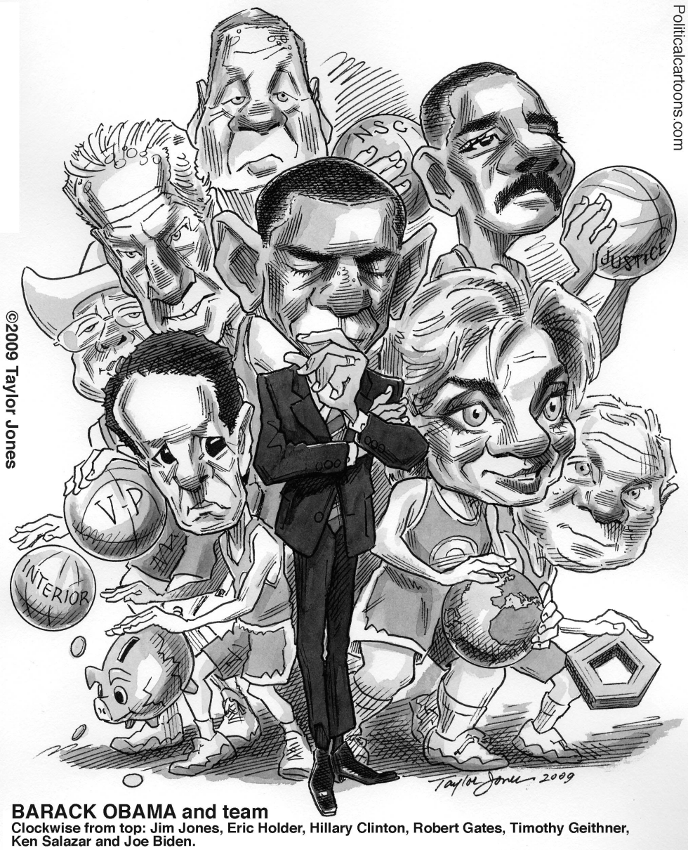  OBAMA TEAM by Taylor Jones