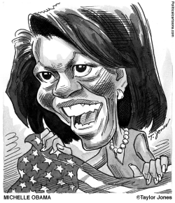 MICHELLE OBAMA by Taylor Jones