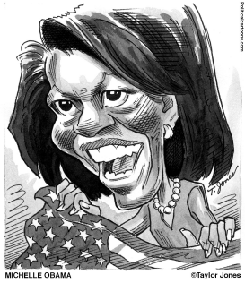 MICHELLE OBAMA by Taylor Jones