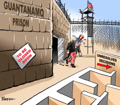 CLOSING GITMO PRISON by Paresh Nath