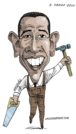 BARACK OBAMA COL by Arcadio Esquivel