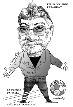 FERNANDO LUGO PARAGUAY by Arcadio Esquivel