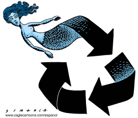 SIRENA DEL RECICLAJE  by Osmani Simanca