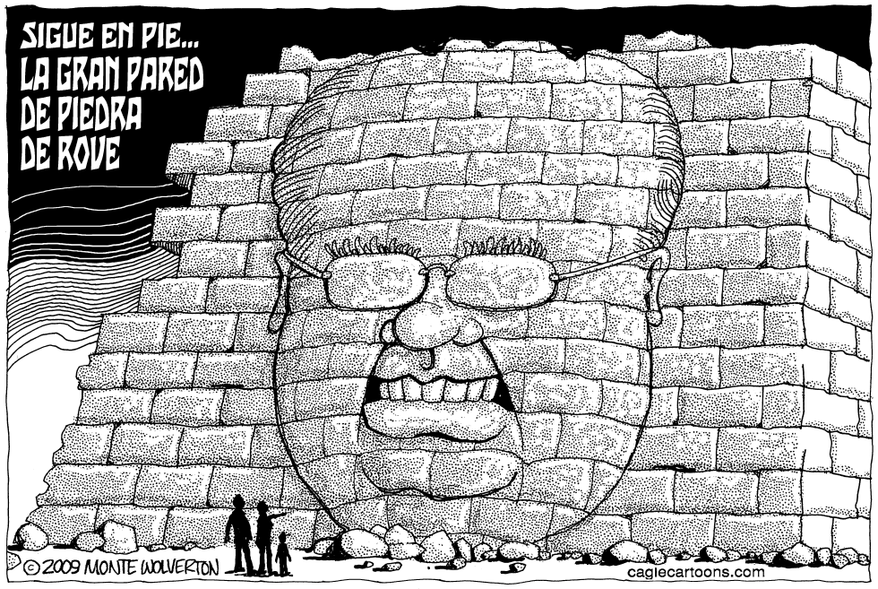  LA GRAN PARED DE PIEDRA DE ROVE by Daryl Cagle