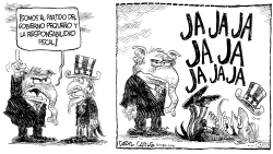 REPUBLICANOS - JA JA JA by Daryl Cagle