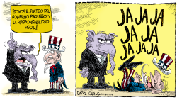 REPUBLICANOS - JA JA JA  by Daryl Cagle