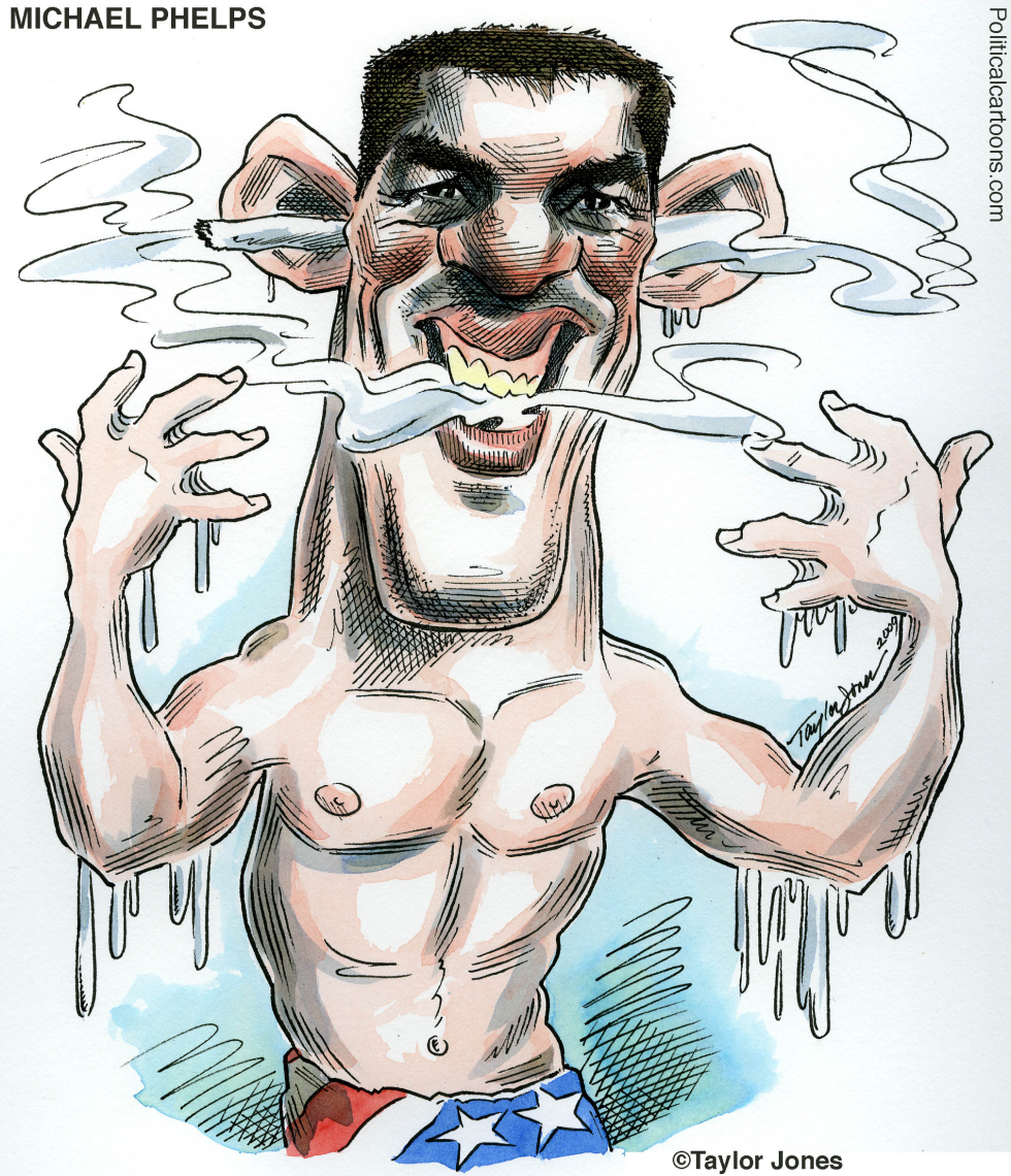  MICHAEL PHELPS  by Taylor Jones