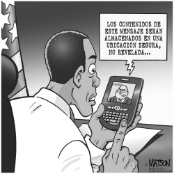 BLACKBERRY DEL PRESIDENTE by RJ Matson