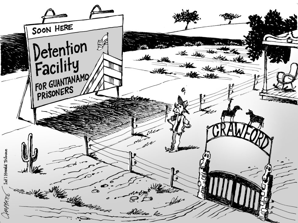  AFTER GUANTANAMO by Patrick Chappatte