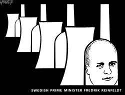 PM FREDRIK REINFELDT by Rainer Hachfeld