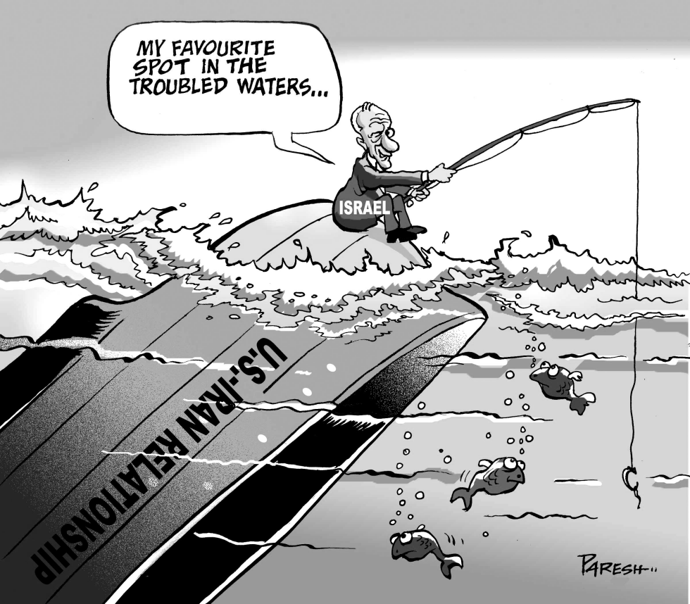  ISRAEL, USA AND IRAN by Paresh Nath