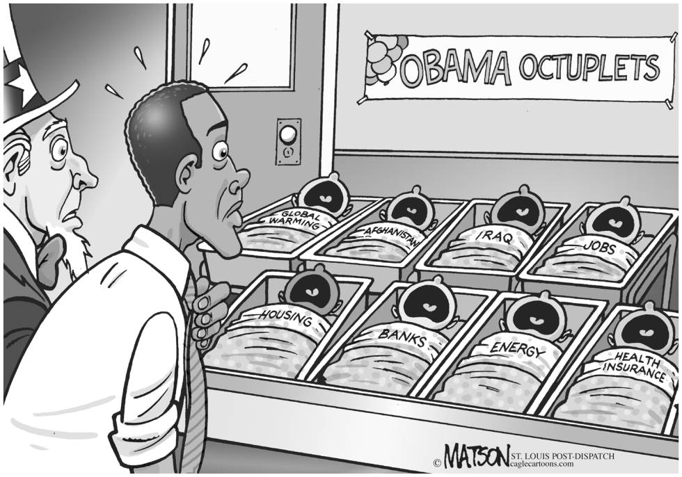  OBAMA OCTUPLETS by RJ Matson