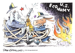 CONGRESS AND ECONOMY by Dave Granlund