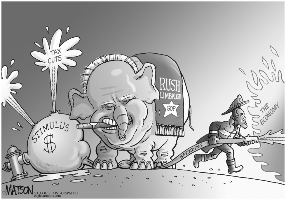  RUSH LIMBAUGH REPUBLICANS by RJ Matson