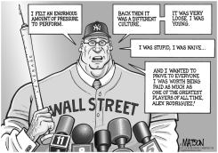 WALL STREET A-ROD by RJ Matson