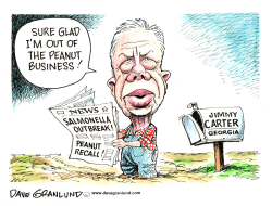 PEANUTS AND SALMONELLA by Dave Granlund