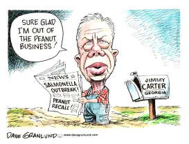 PEANUTS AND SALMONELLA by Dave Granlund