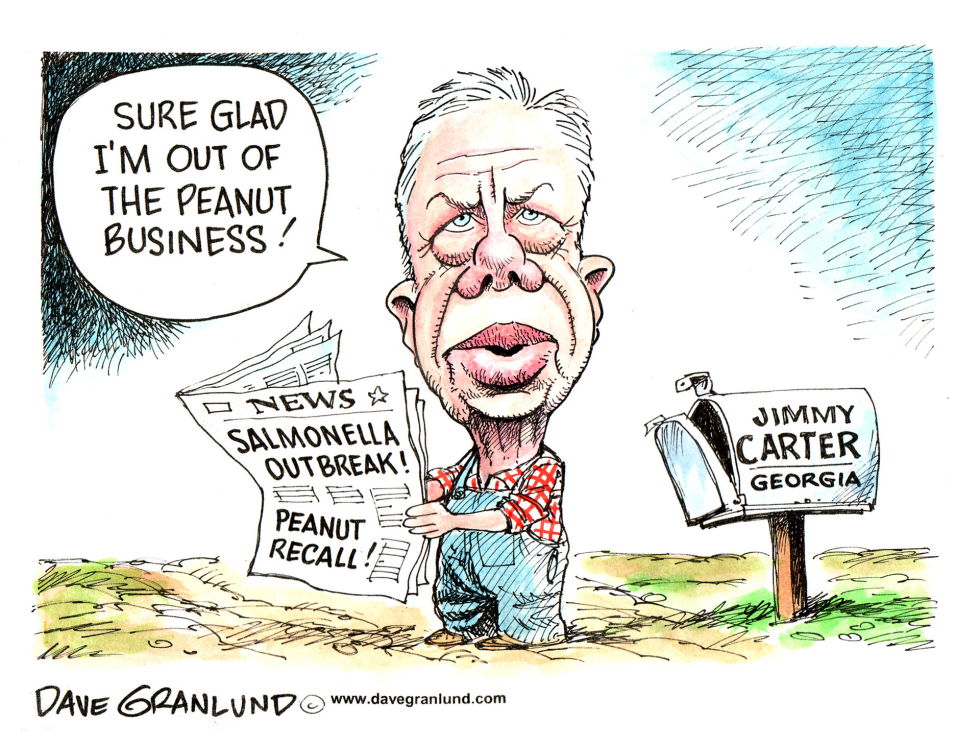  PEANUTS AND SALMONELLA by Dave Granlund