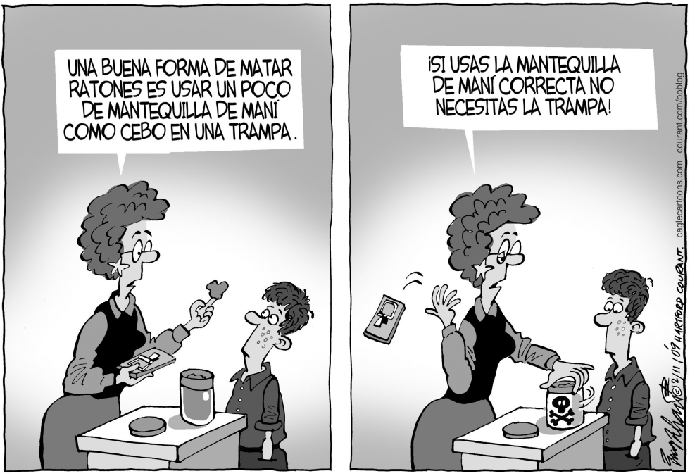  MANTEQUILLA DE MANI by Bob Englehart