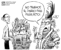 DEFICIT EN EL GASTO by Adam Zyglis