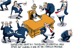 STIMULATED GOP by Pat Bagley