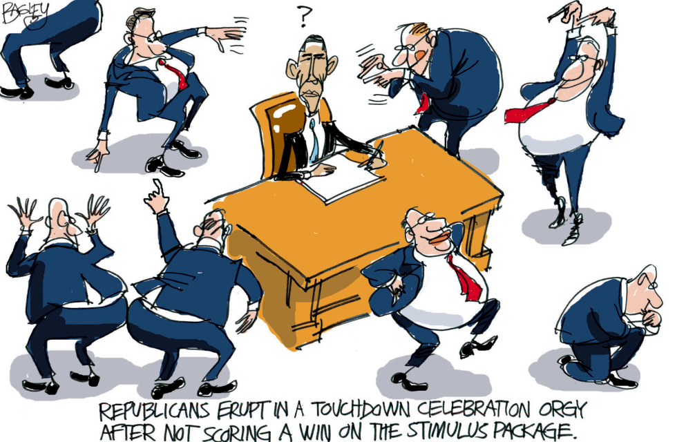  STIMULATED GOP by Pat Bagley